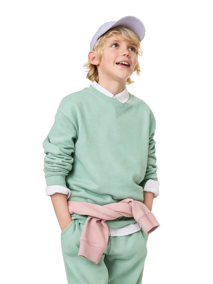 Свитшот для мальчика Зеленый XS